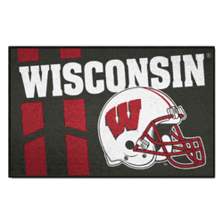 Wisconsin Badgers Starter Mat Accent Rug - 19in. x 30in.