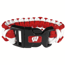 Wisconsin Badgers Survivor Bracelet