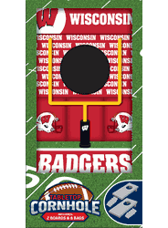 Wisconsin Badgers Tabletop Cornhole