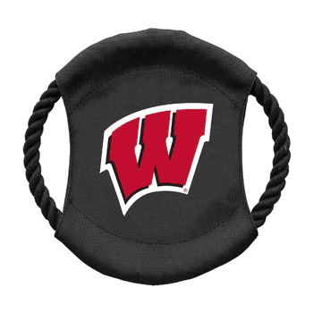 Wisconsin Badgers Team Flying Disc Pet Toy