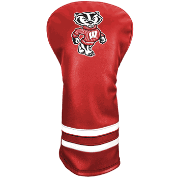 Wisconsin Badgers Vintage Golf Driver Headcover Color