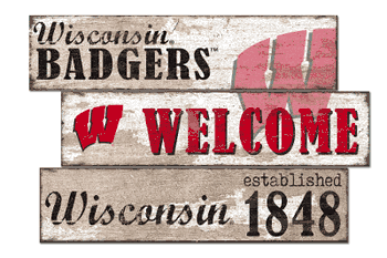 Wisconsin Badgers Welcome 3 Plank