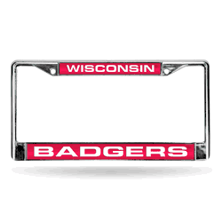Wisconsin Red Laser Chrome Frame
