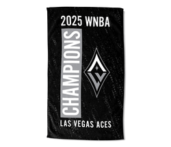 WNBA 2025 Champions Las Vegas Aces Flight Beach Towel 35x60 inches