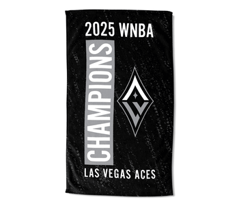 WNBA 2025 Champions Las Vegas Aces Flight Beach Towel 35x60 inches