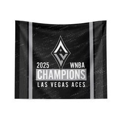 WNBA 2025 Champions Las Vegas Aces Static Wall Hanging 34x40 inches