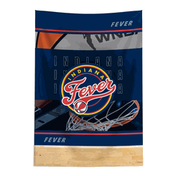 WNBA Indiana Fever Detailed Collage Wall Hanging Tapestry 24x36 inches