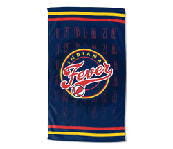 WNBA Indiana Fever Jersey Stripes Beach Towel 35x60 inches