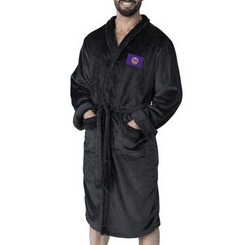 WNBA Los Angeles Sparks Logo Silk Touch Robe Large/XLarge