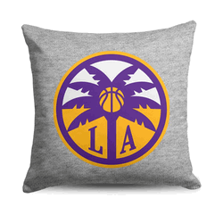 WNBA Los Angeles Sparks Logo Sweatshirt Pillow 16x16 inches