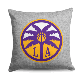 WNBA Los Angeles Sparks Logo Sweatshirt Pillow 16x16 inches