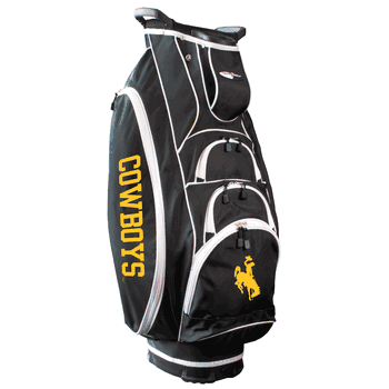 Wyoming Cowboys Albatross Golf Cart Bag - Black