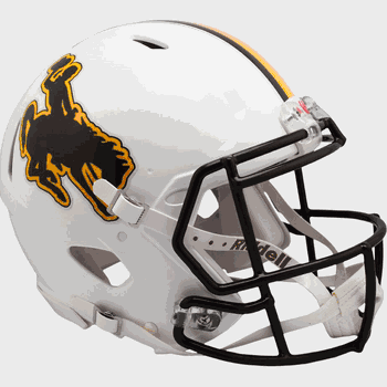 Wyoming Cowboys  Authentic Speed Full Size Football Helmet