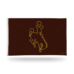 Wyoming Cowboys Banner Flag