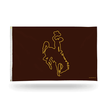 Wyoming Cowboys Banner Flag