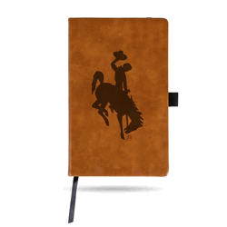 Wyoming Cowboys Brown - Primary Laser Engraved Small Notepad