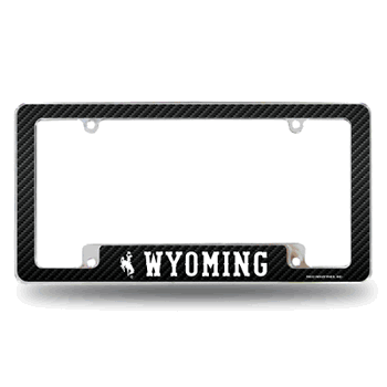 Wyoming Cowboys Carbon Fiber 12