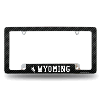 Wyoming Cowboys Carbon Fiber 12