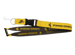 Wyoming Cowboys Lanyard Reversible