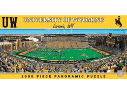 Wyoming Cowboys NCAA 1000pc Panoramic Puzzle