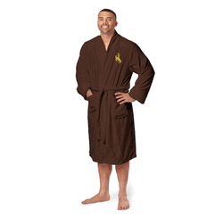 Wyoming Cowboys NCAA L/XL Silk Touch Robe 26x47 Inches