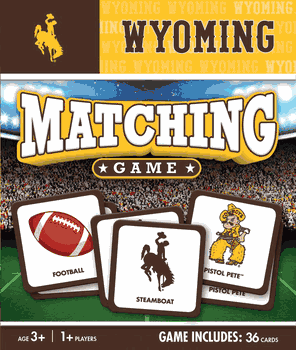Wyoming Cowboys NCAA Matching Game