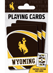 Wyoming Cowboys NCAA Playing Cards