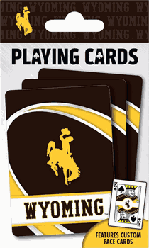 Wyoming Cowboys NCAA Playing Cards