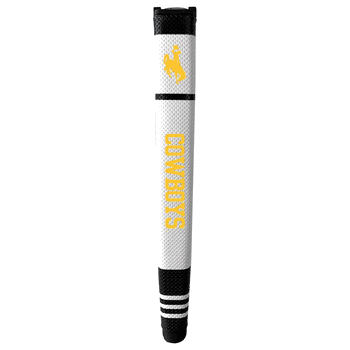 Wyoming Cowboys Putter Grip (White with colored stripes)