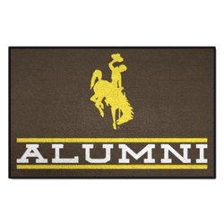Wyoming Cowboys Starter Mat Accent Rug - 19in. x 30in. Alumni Starter Mat