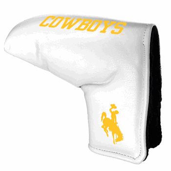 Wyoming Cowboys Tour Blade Putter Cover (White)