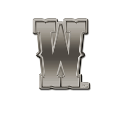 Wyoming Cowboys W Antique Auto Emblem