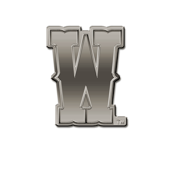 Wyoming Cowboys W Antique Auto Emblem