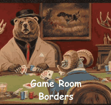 Game Room Borders