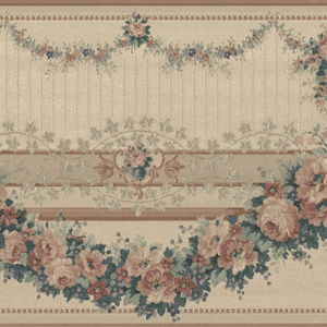 Victorian Rose Wallpaper Border
