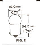 303, FSN6240-155-7848, MS15570-303, GE Lamp
