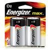 Energizer Max D Battery 2 Pack