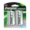 Energizer Rechargeable D Battery 2 Pack, NH50BP