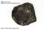 Carbon.Chondrite, CV3, Allende, Fall 2/8/1967 individual black crust 6.78g Carbon.Chondrite, CV3, Allende, Fall 2/8/1967 individual black crust 6.78g