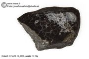 Carbon.Chondrite, CV3,  Fall, Mexico 12.19g