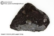 Carbon.Chondrite, CV3,  Fall, Mexico 35.43g