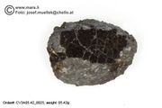 Carbon.Chondrite, CV3,  Fall, Mexico 5.42g