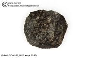 Carbon.Chondrite, CV3, Fall, Mexico 5.92g