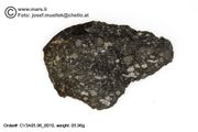 Carbon.Chondrite, CV3, Fall, Mexico  5.96g