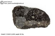 Carbon.Chondrite, CV3,  Fall, Mexico 6.33g