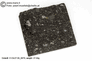 <B>SOLD!</B> Carbon.Chondrite slice, CV3,  Fall, Mexico 27.04g