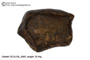 Chondrite fresh fully crusted, SaU001 20.44g
