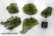 hi-grade-27.4gr moldavite-lot-of 5