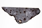 iron meteorite, Ataxite, Mont Dieu, France , slice 25.05g