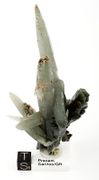 SOLD! giant top museum grade green quartz - Prasem #37